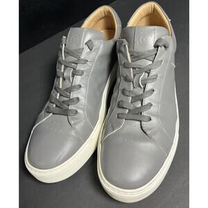 Greats Brooklyn The Royale in light Grey Leather Made In Italy Men’s Size 12